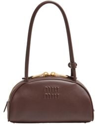 Miu Miu - Bowling Mini Hand-Held Bag - Lyst