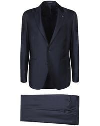Tagliatore - Single-Breasted Tailored Suit - Lyst