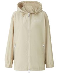 Burberry - Horseferry Square-Print Hooded Jacket - Lyst