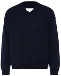 Maison Margiela - V-Neck Sweater - Lyst