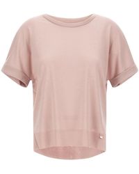 Herno - Short Sleeve Knitted Top - Lyst