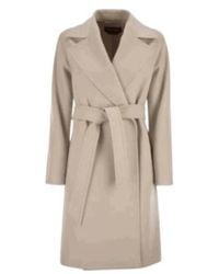Max Mara - Studio Dravenna Belted Coat - Lyst