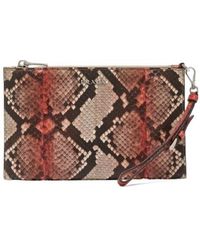 Prada - Zipper Clutch - Lyst