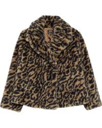 A.P.C. - Leopard-Print Double-Breasted Jacket - Lyst