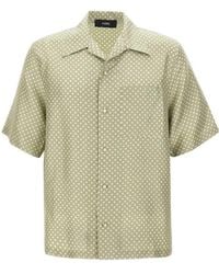 Amiri - Polka-Dot-Pattern Short-Sleeved Shirt - Lyst