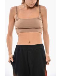 DSquared² - Logo-Underband Sports Bra - Lyst