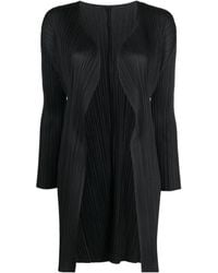Pleats Please Issey Miyake - Pleated Casual Jacket - Lyst