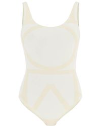TOTEME - Totême Sleeveless Crewneck Swimsuit - Lyst