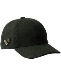 Prada - Virgin Wool Cap - Lyst