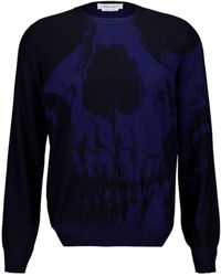 McQueen - Crew-Neck Sweater - Lyst