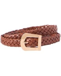 Gabriela Hearst - Woven Leather Belt - Lyst