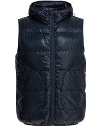 Herno - Hooded Quilted Gilet - Lyst