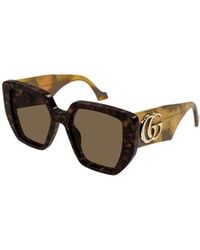 Gucci - Eyewear Oversized-Frame Sunglasses - Lyst