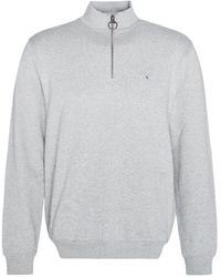 Barbour - Beckhill Half-Zip Sweatshirt - Lyst