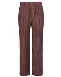 Pleats Please Issey Miyake - Pleats Please Issey Miyake Thicker Bottoms 1 Trousers - Lyst
