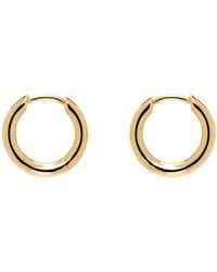 Tom Wood - Small Classic Hoop Earrings - Lyst