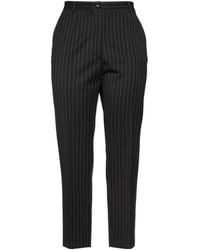 Dolce & Gabbana - Striped Casual Trousers - Lyst