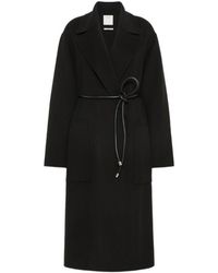 Sportmax - Zannata Belted Notch-Lapel Coat - Lyst