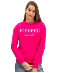 Iceberg - Round-Neck Pullover - Lyst