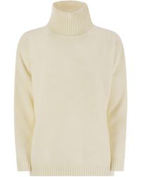 Weekend by Maxmara - Turtleneck Knitted Jumper - Lyst