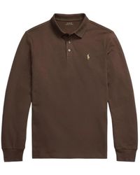 Polo Ralph Lauren - Ralph Lauren Long Sleeve Polo Shirt - Lyst