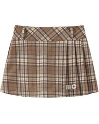 Marissa Chiara - Plaid Skirt - Lyst