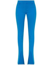 The Attico - The Slit Detailed High-Waisted Pants - Lyst