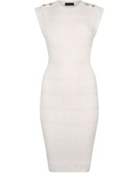Liu Jo - Short Knit Dress - Lyst