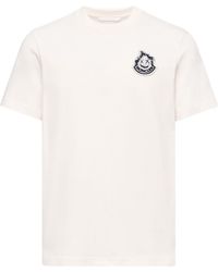 Moncler - Logo Patch Crewneck T-Shirt - Lyst