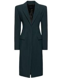 Mugler - Long-Sleeved Mid-Length Coat - Lyst