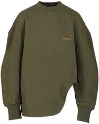 The Attico - The Embroidered Logo Sweatshirt - Lyst