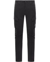 C.P. Company - Lens-Detailed Tapered-Leg Cargo Pants - Lyst