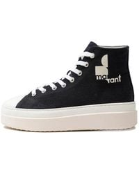 Isabel Marant - Austen High-Top Sneakers - Lyst