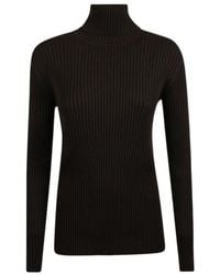 P.A.R.O.S.H. - P.A.R.O..H. Turtleneck Knitted Jumper - Lyst