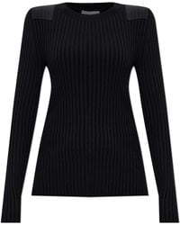 Helmut Lang - Knitted Crewneck Top - Lyst