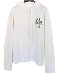 Chrome Hearts - Long-Sleeved Hooded Sweatshirt - Lyst