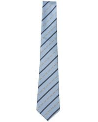 Gucci - Diagonal Horsebit Silk Jacquard Tie - Lyst