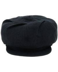 Yohji Yamamoto - Tuck Casquette Linen Cap - Lyst