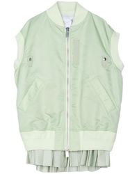 Sacai - Padded Waistcoat - Lyst