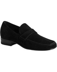 Phoebe Philo - Square Toe Suede Loafers - Lyst