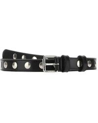 Gucci - Stud-Detailed Buckle Belt - Lyst