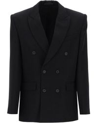 Wardrobe NYC - Double-Breasted Suit Jacket - Lyst