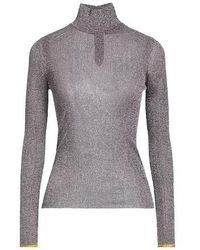 Tory Burch - Multi-Color Lightweight Knit Sweater - Lyst