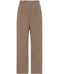 The Row - Alfidis Wide-Leg Pants - Lyst