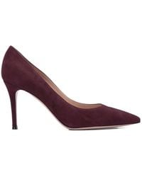 Gianvito Rossi - Pointed-Toe High Heels - Lyst