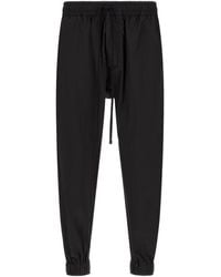 Thom Krom - Low-Crotch Drawstring Track Pants - Lyst