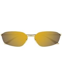 Balenciaga - Eyewear Rectangular Frame Sunglasses - Lyst