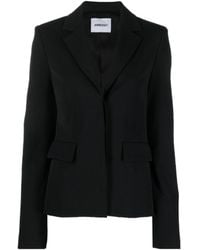 Ambush - Single Breasted V-Neck Blazer - Lyst