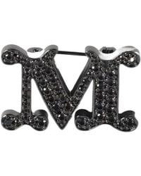 Max Mara - Letter Brooch - Lyst
