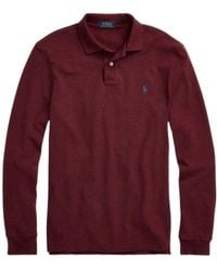 Polo Ralph Lauren - Pony Embroidered Long-Sleeved Polo Shirt - Lyst